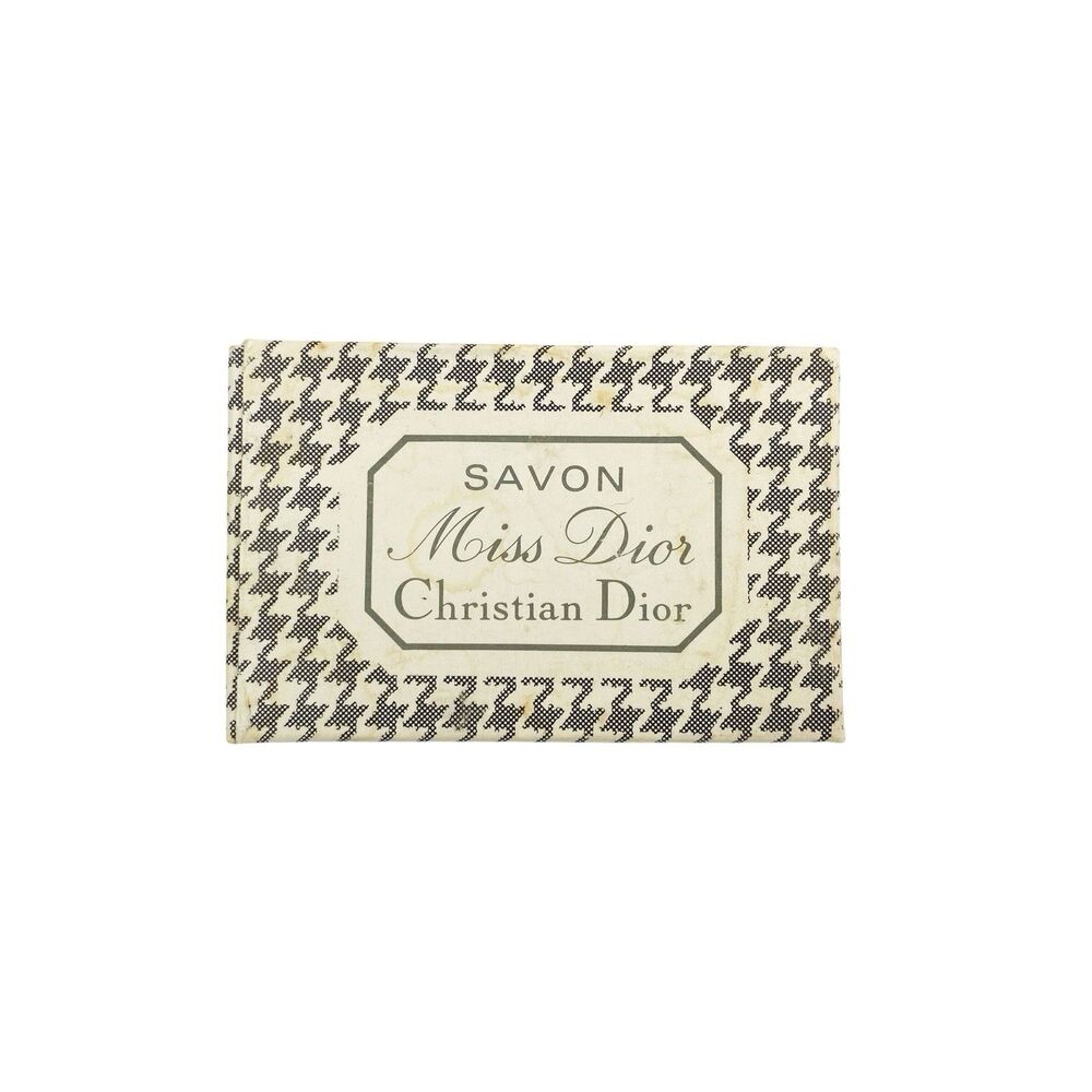 Miss Dior Vintage Soap Christian Dior 2.5 oz Wrapped Scented Bar Box NOS France